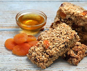 Apricot Oat Bars