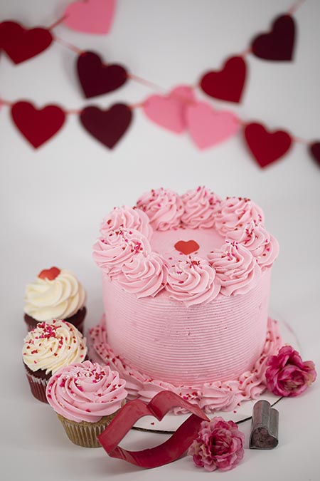 Valentines cake